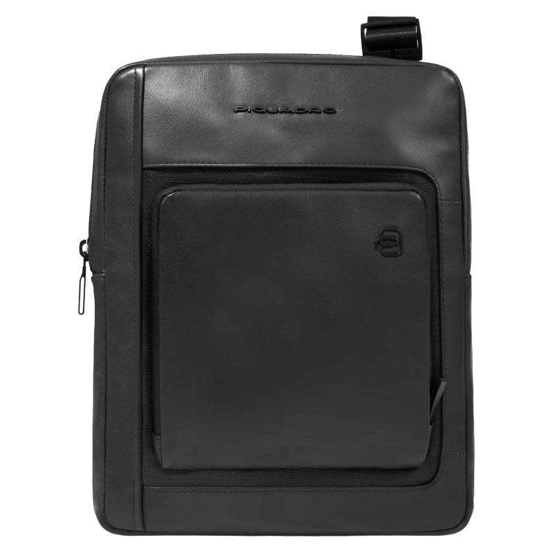 Piquadro Men's    Medium Crossbody Leather Bag Black CA1816W131/N , BrandAlley