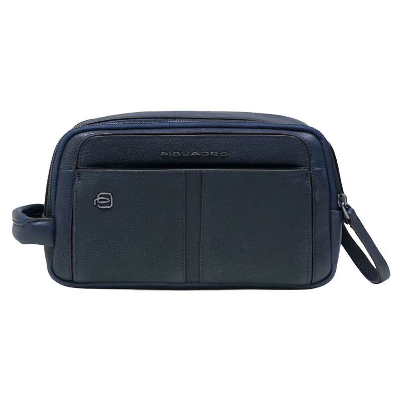 Piquadro Men's  Cosmetic Toiletry Bag Navy Blue BY6021W130/BLU , BrandAlley