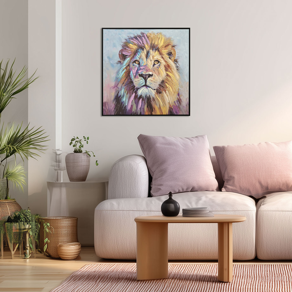The Art Group     Jago Thomas 'Aariah' Textured Framed Canvas 60X60cms , BrandAlley
