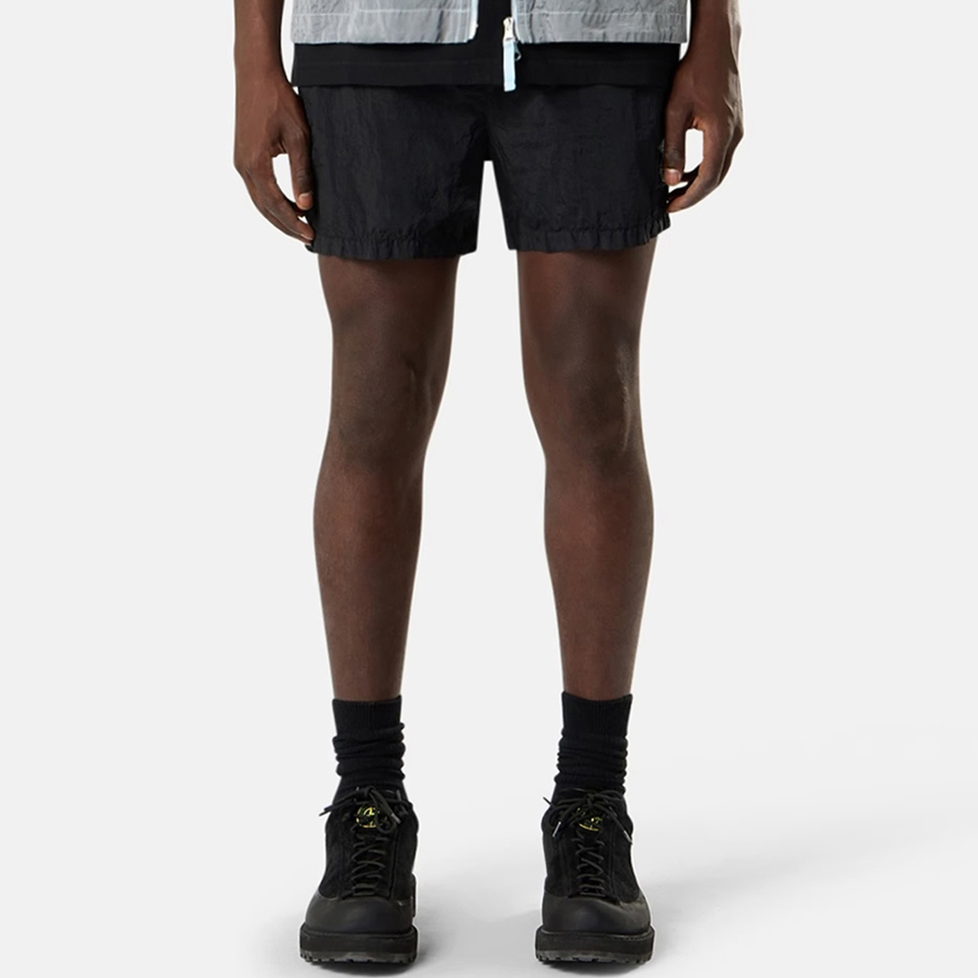 Stone Island Men's  Black Slim Swim Shorts in Size M, BrandAlley