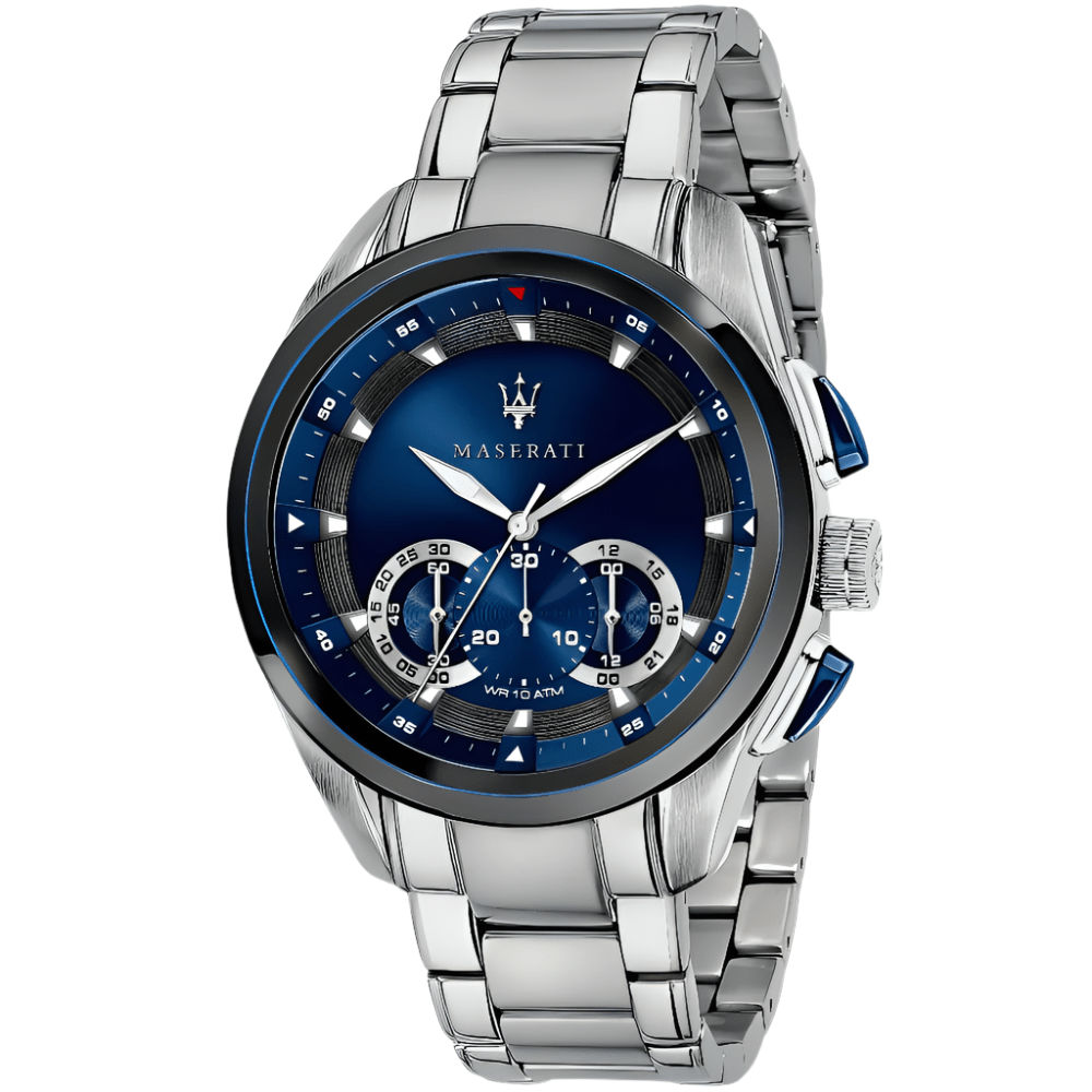 Maserati Men's   Traguardo R8873612014 Chronograph Blue Dial  Watch , BrandAlley