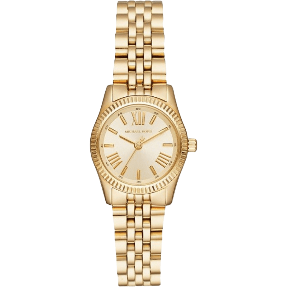 Michael Kors Women's   Gold Petite Lexington Mk3874 26Mm Watch , BrandAlley