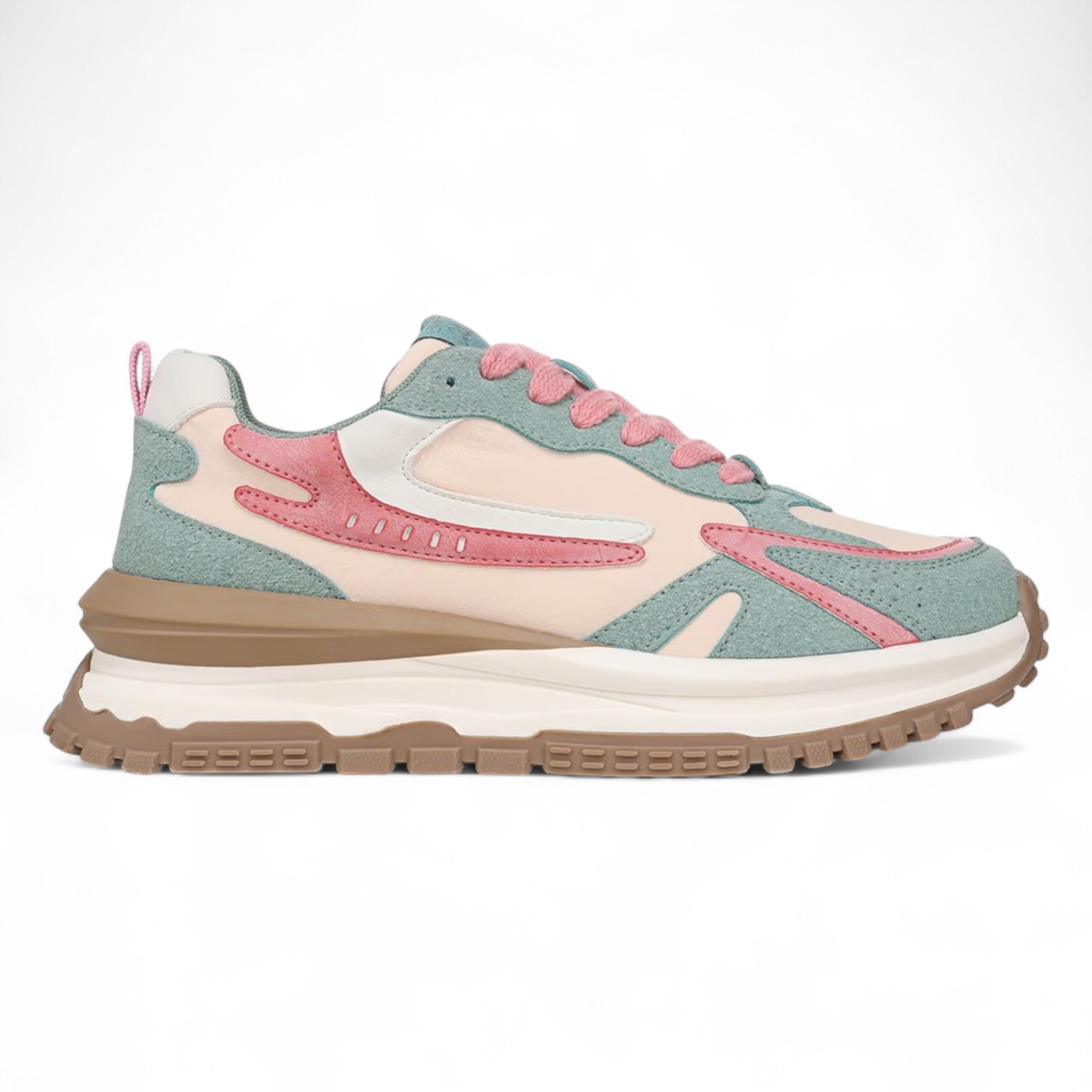 Blowfish Malibu Women's   Watermelon Retro Lace-Up Sneakers -Leo in Size 38, BrandAlley