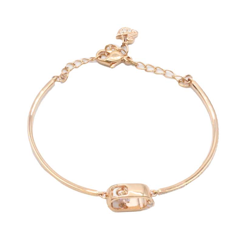 SWAROVSKI Women's   Gold Sparkling Dance Rose Bangle Bracelet , BrandAlley