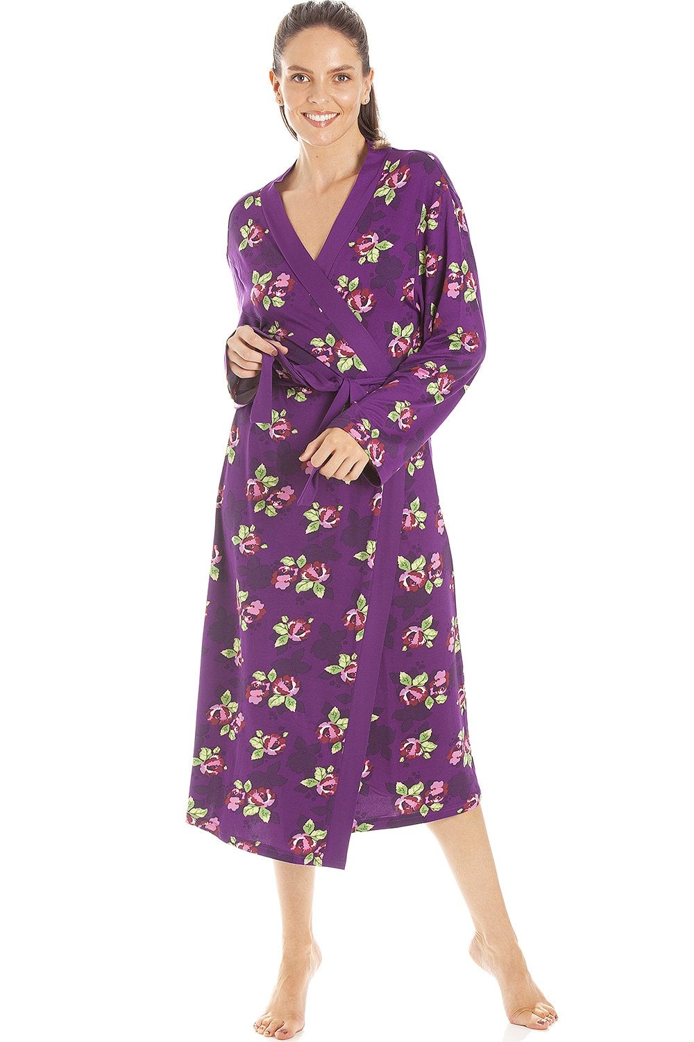 Camille Women's  Floral Print Spandex Knee Length Wrap in Size 14/16, BrandAlley