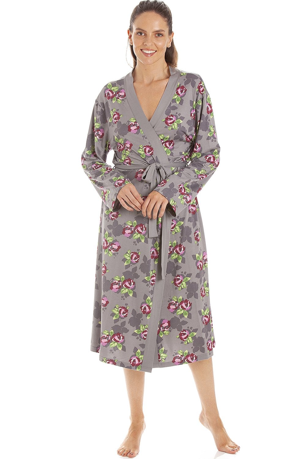 Camille Women's  Floral Print Spandex Knee Length Wrap in Size 10/12, BrandAlley