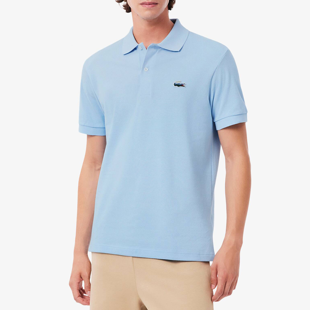 Lacoste Men's  Pale Blue Cotton Polo Shirt in Size 3XL, BrandAlley