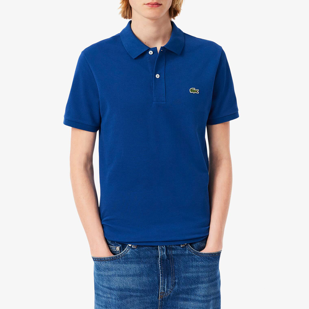 Lacoste Men's   Blue Cotton Polo Shirt in Size 3XL, BrandAlley