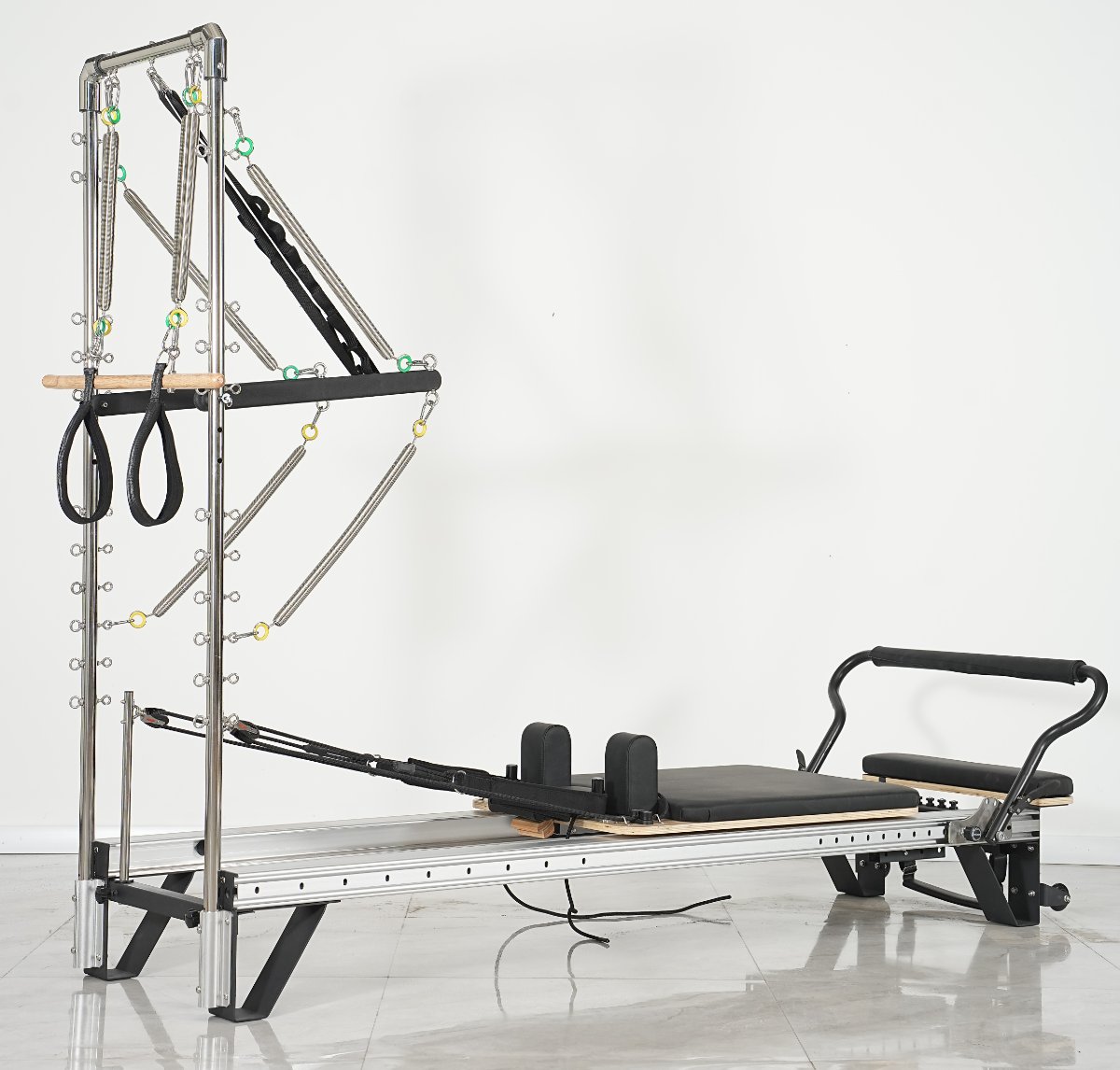Cuore Pilates & Fitness   Pilates Reformer Machine with Aluminum Tower - Functional and Versatile, BrandAlley