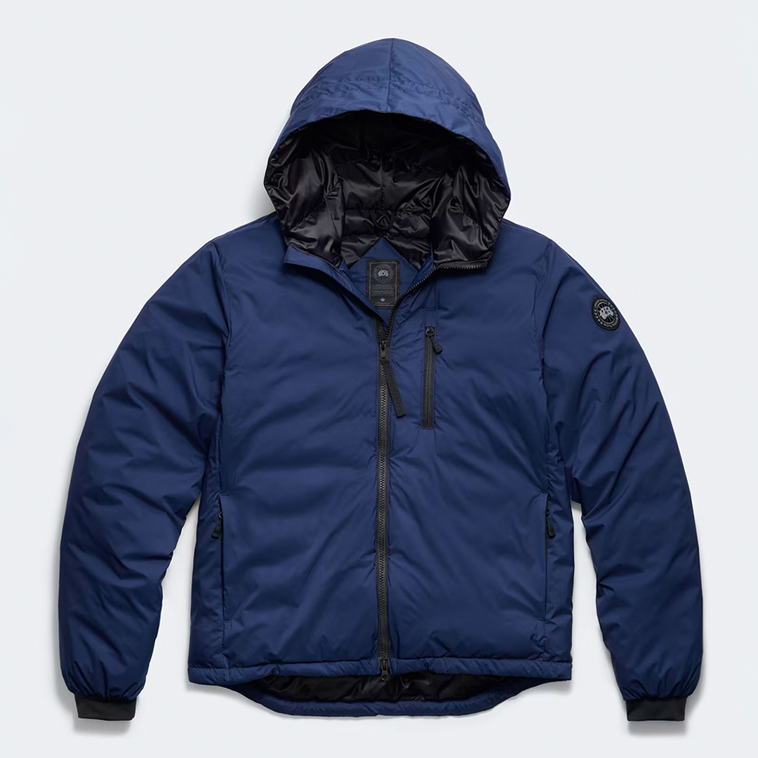 Canada Goose Men's  Navy Lodge Black Disc Hoodie in Size XL, BrandAlley