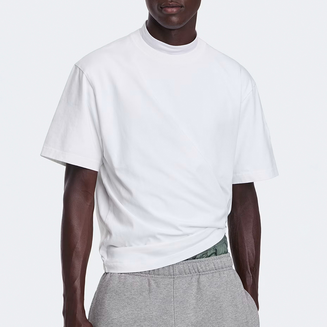 Canada Goose Men's   White Novo Cotton Jersey T-Shirt in Size M, BrandAlley