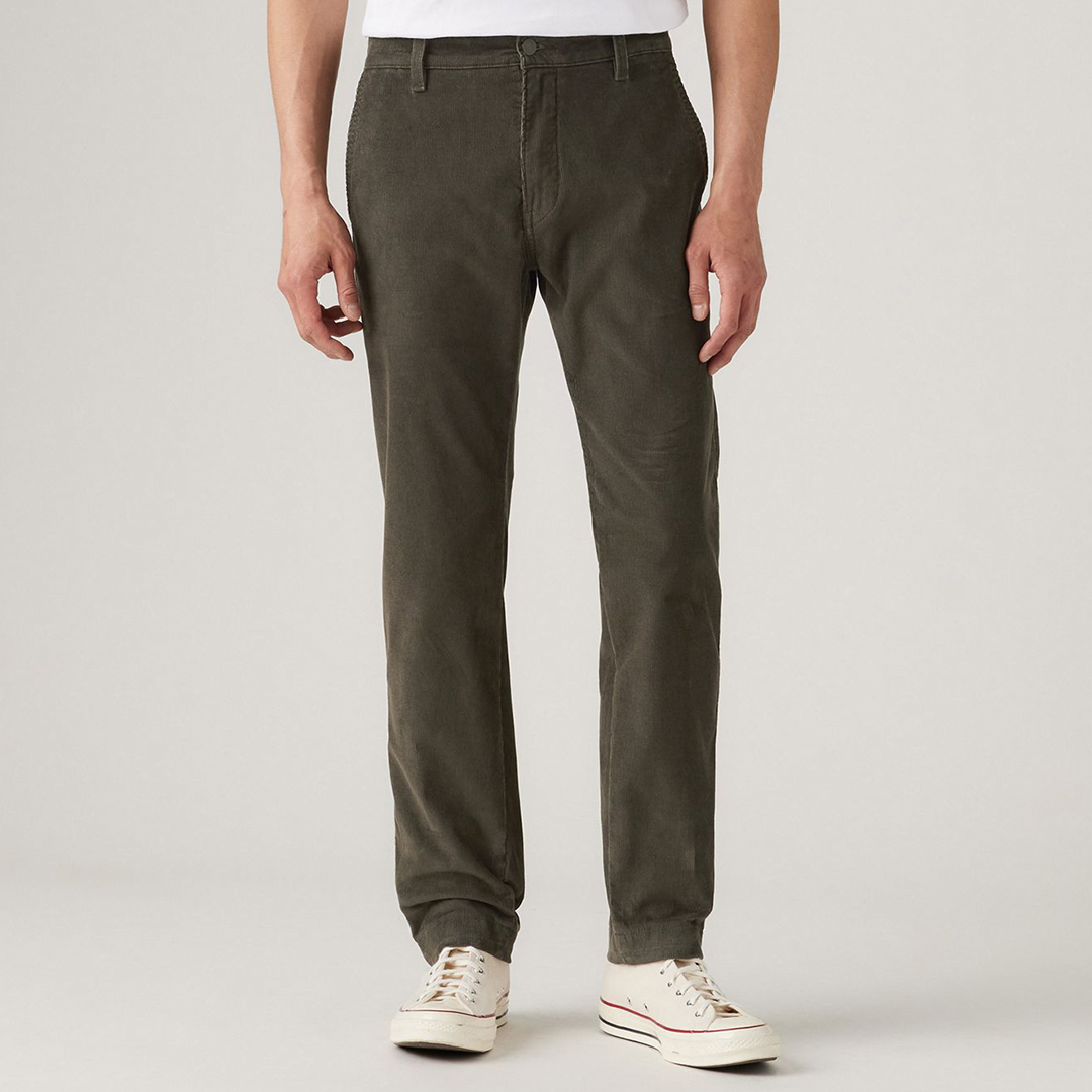 Levi's Men's  Olive Cord Chinos in Size 34 34, BrandAlley