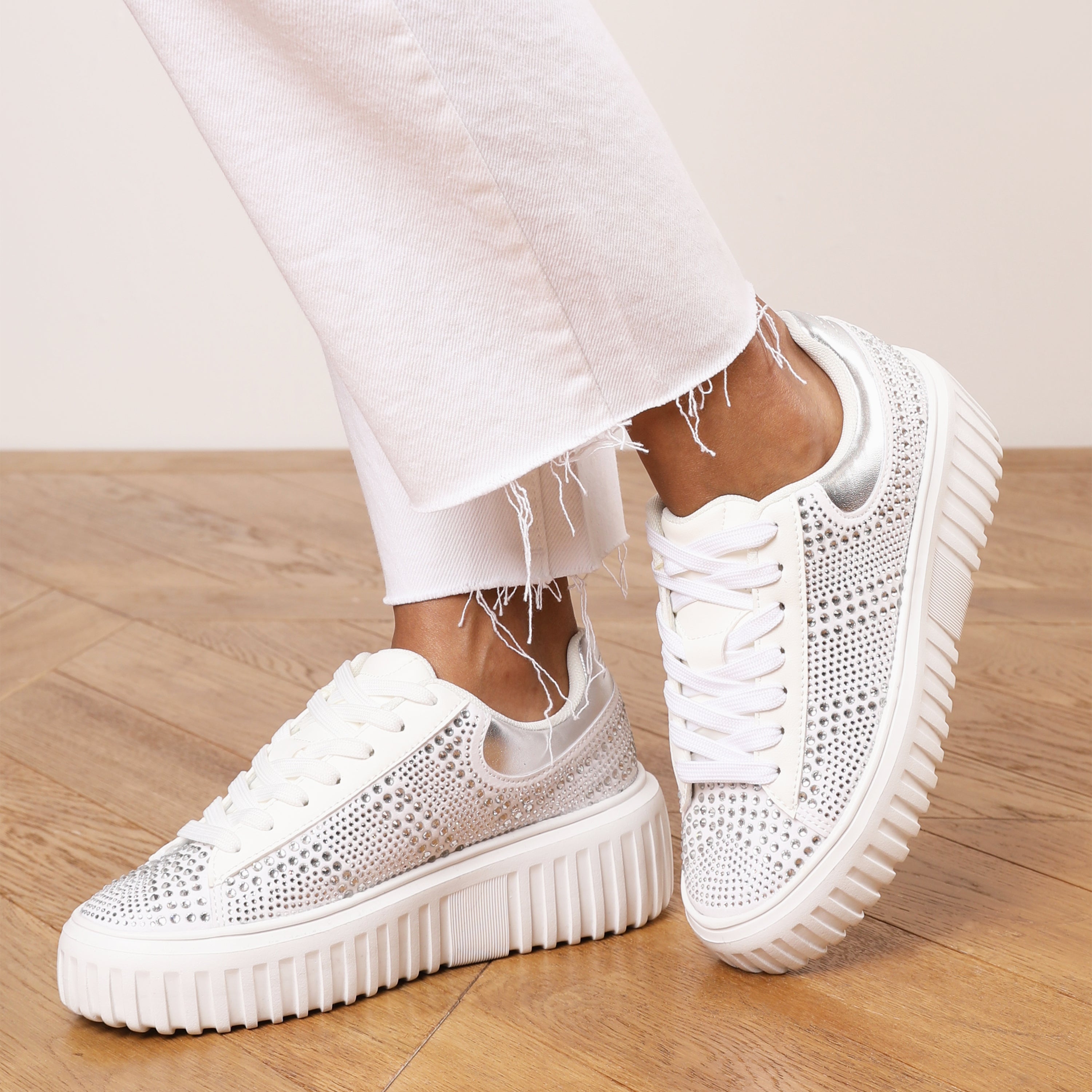 Image of Where's that From | Darcia Lace-Up Trainer