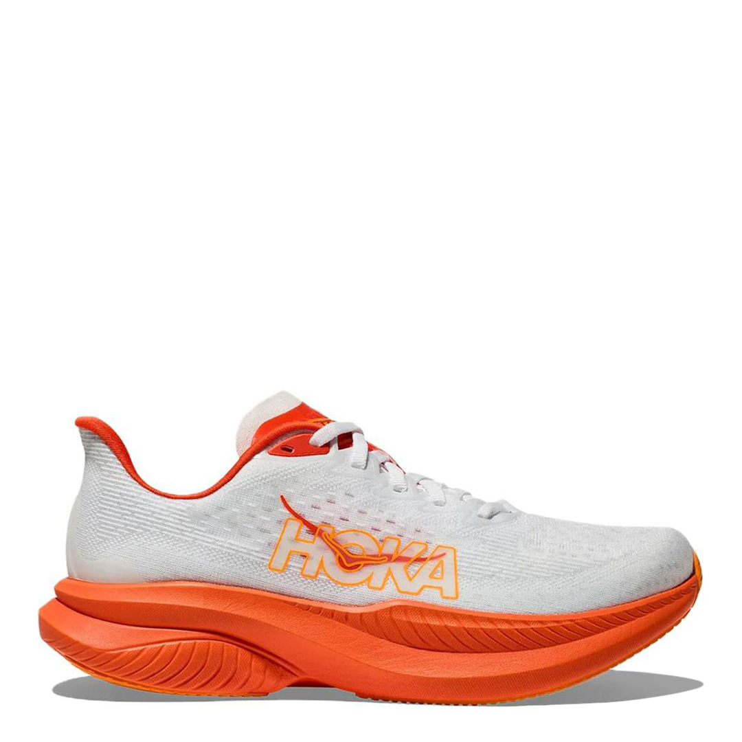 Hoka Men's   Frost/Lava Mach 6 Trainer in Size 8, BrandAlley