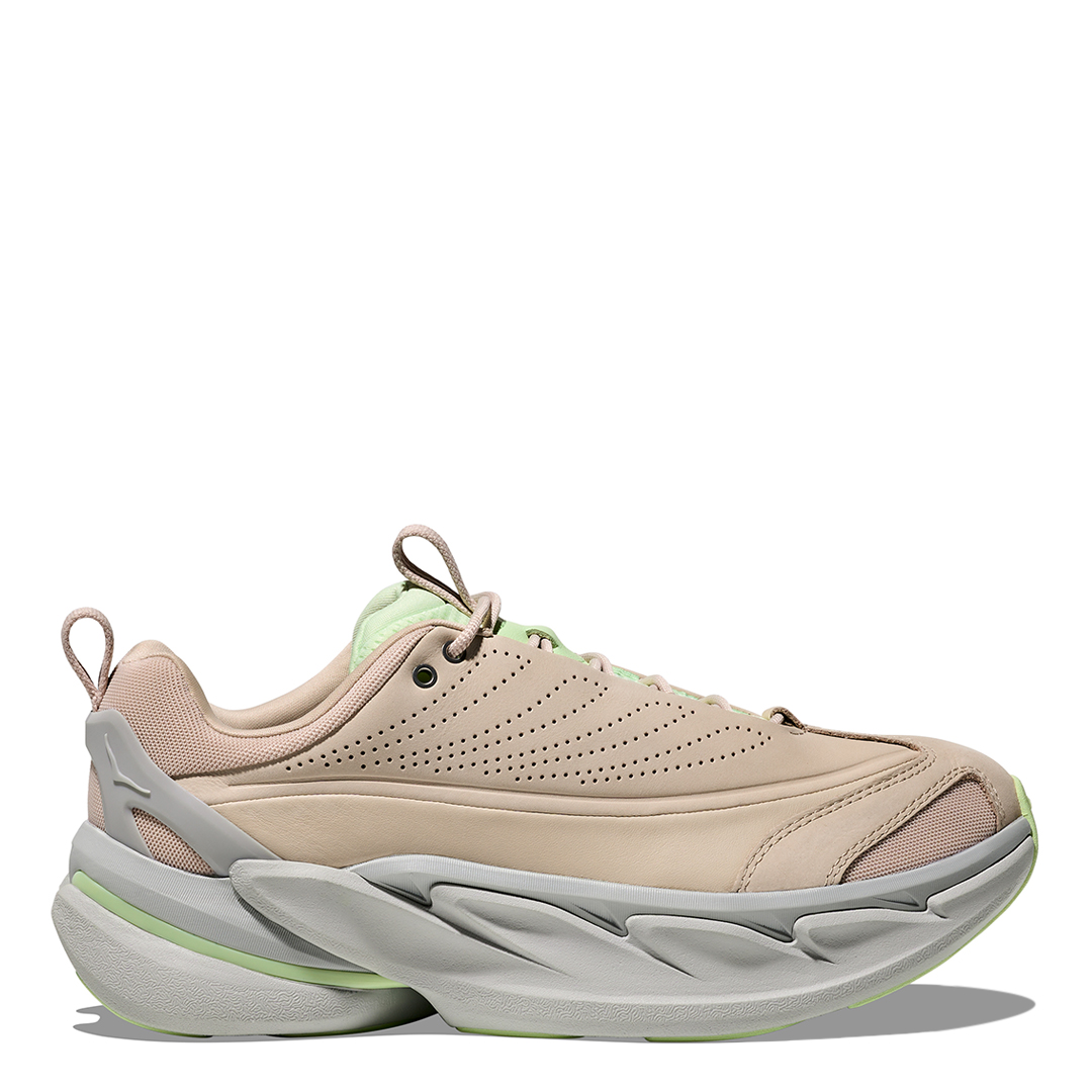 Hoka Men's    Oatmeal Luna Moth Elevon X Trainer in Size 10, BrandAlley