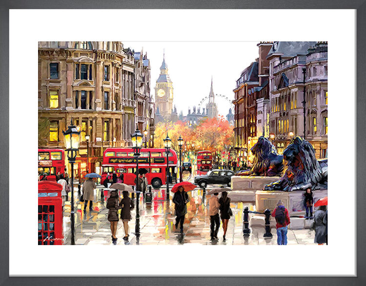 Richard Macneil  London Landscape Framed Art Print by  43cm x 53cm , BrandAlley