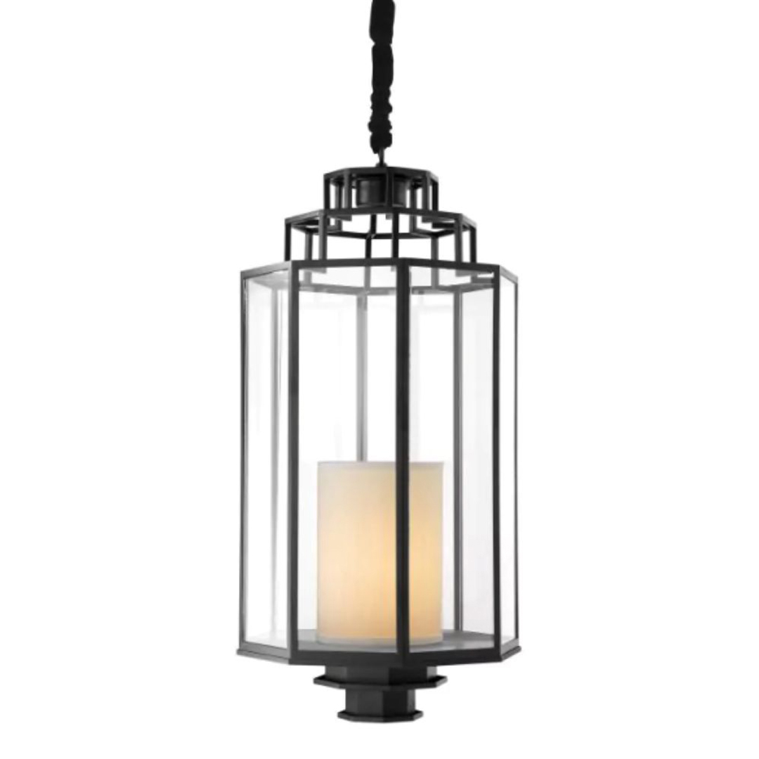 Eichholtz     Lantern Monticello L Black Finish in Size 40, BrandAlley
