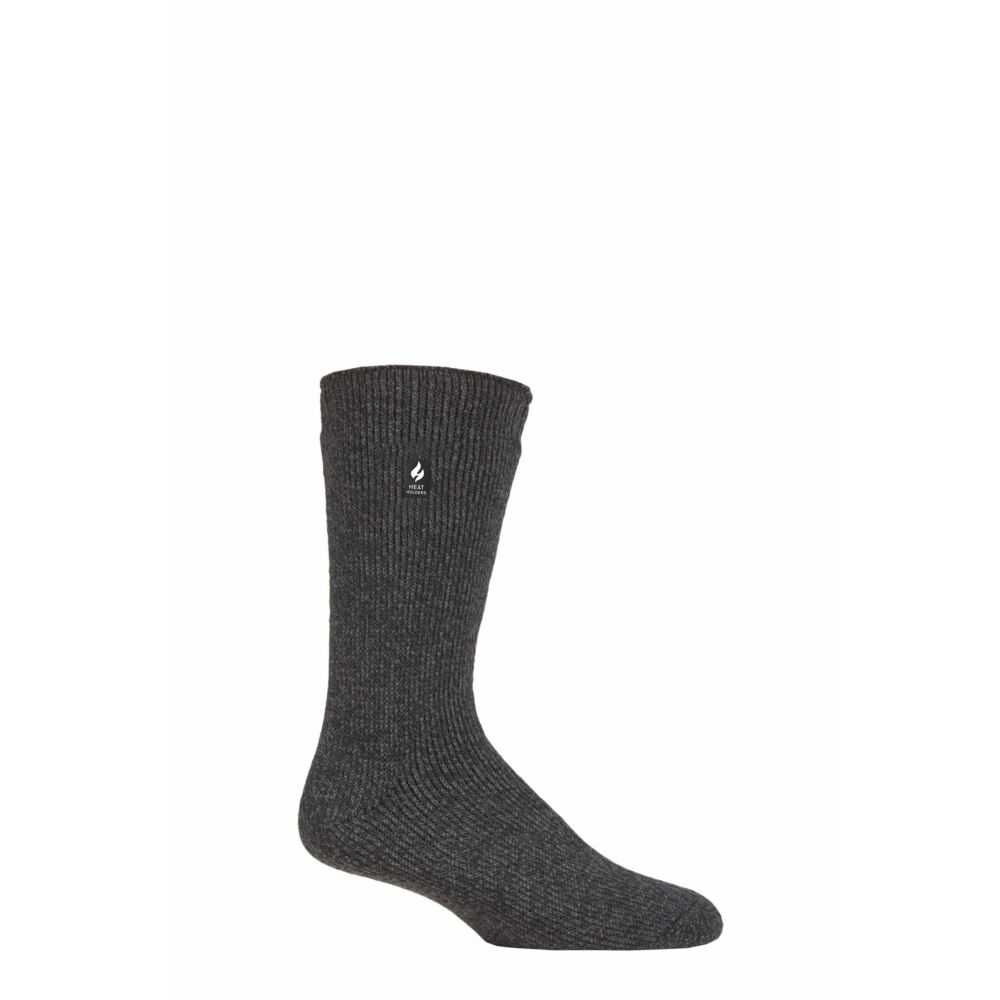 Heat Holders Men's   Charcoal  1 Pair Sockshop Original 2.3 Tog Thermal Socks in Size 12/14, BrandAlley