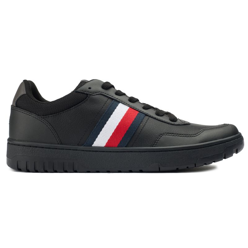 Tommy Hilfiger Men's  Basket Core Trainers in Size 7, BrandAlley