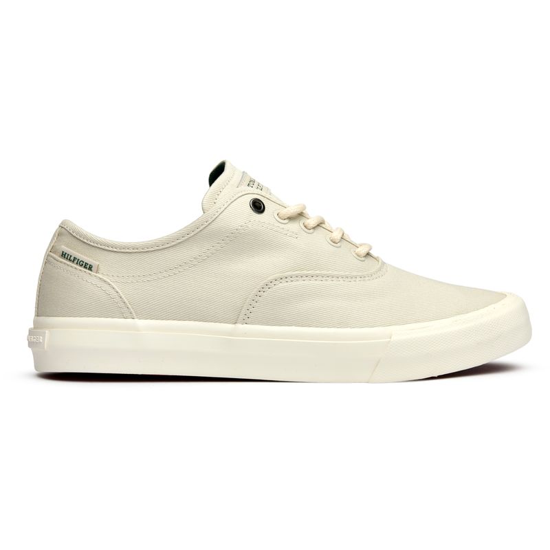Tommy Hilfiger Men's   Brown Vulc Low Oxford Trainers in Size 10.5, BrandAlley