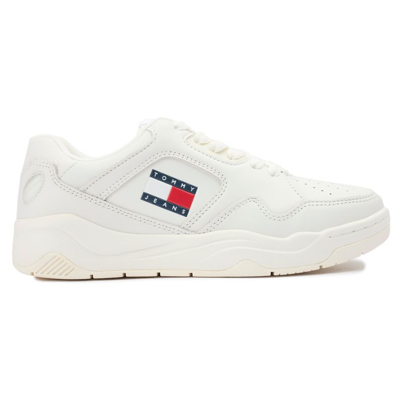Tommy Hilfiger Women's  New Basket Trainers in Size 4, BrandAlley