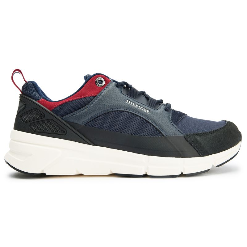 Tommy Hilfiger Men's  Texture Cleat Trainers in Size 9, BrandAlley