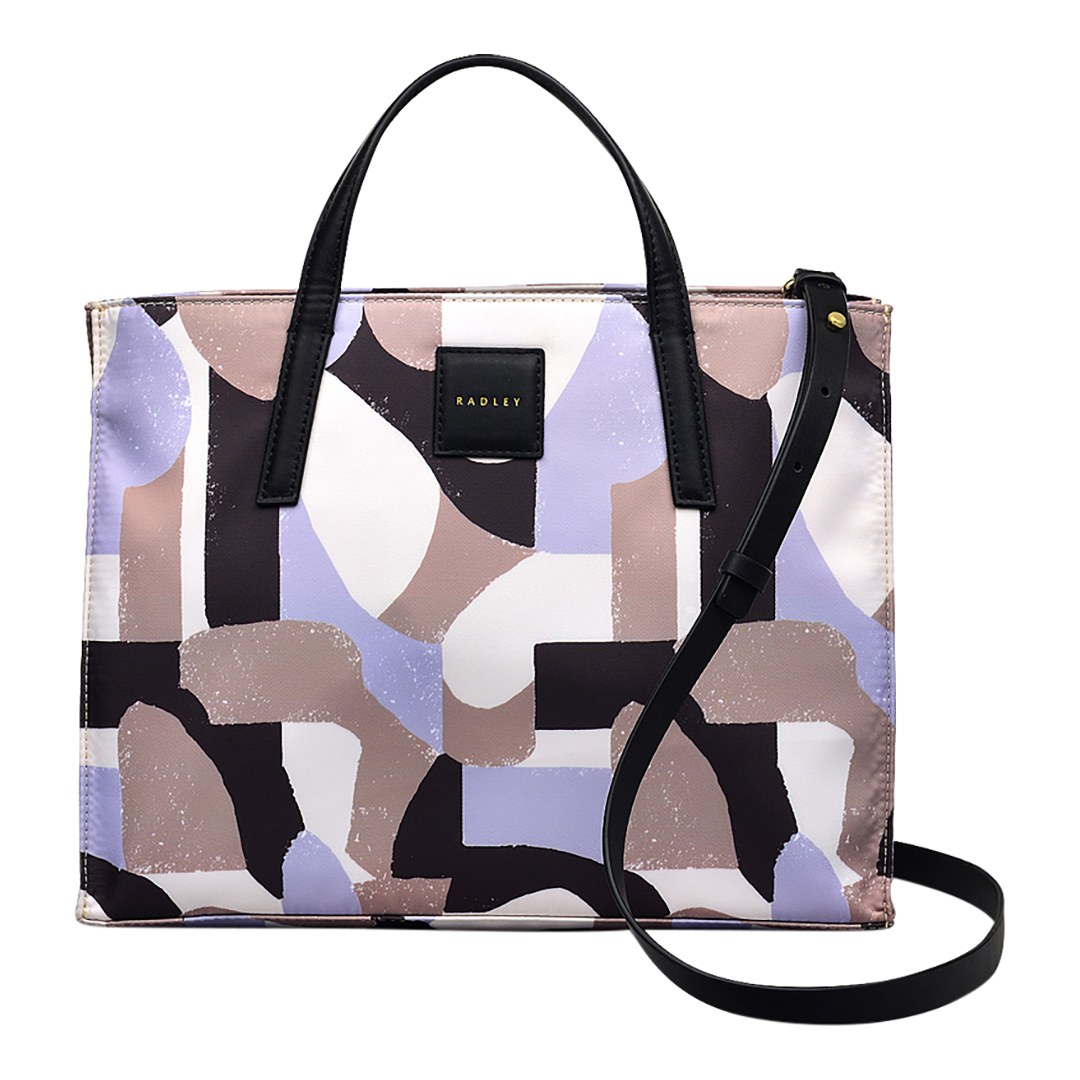 Radley Women's  Thistle Argyll Street Geo Responsible Medium Grab Bag in Size Medium, BrandAlley