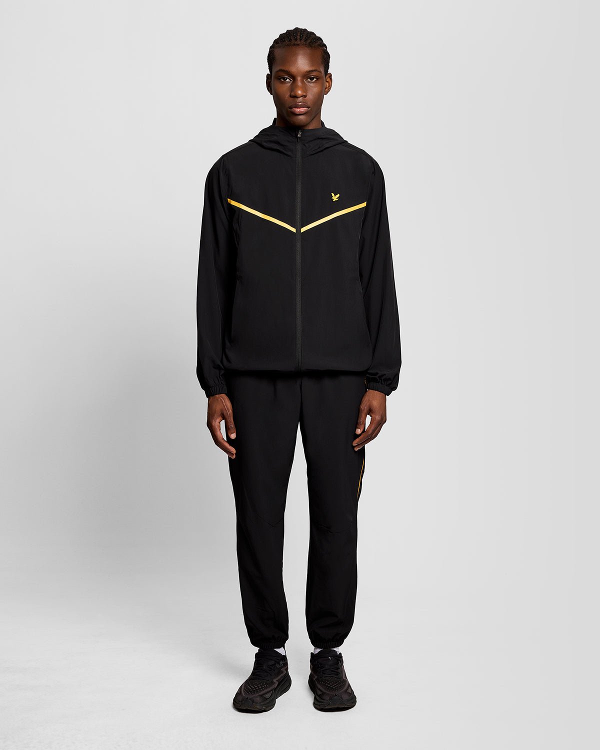 Lyle & Scott Men's  Stripe Cuffed Joggers in Size XL, BrandAlley