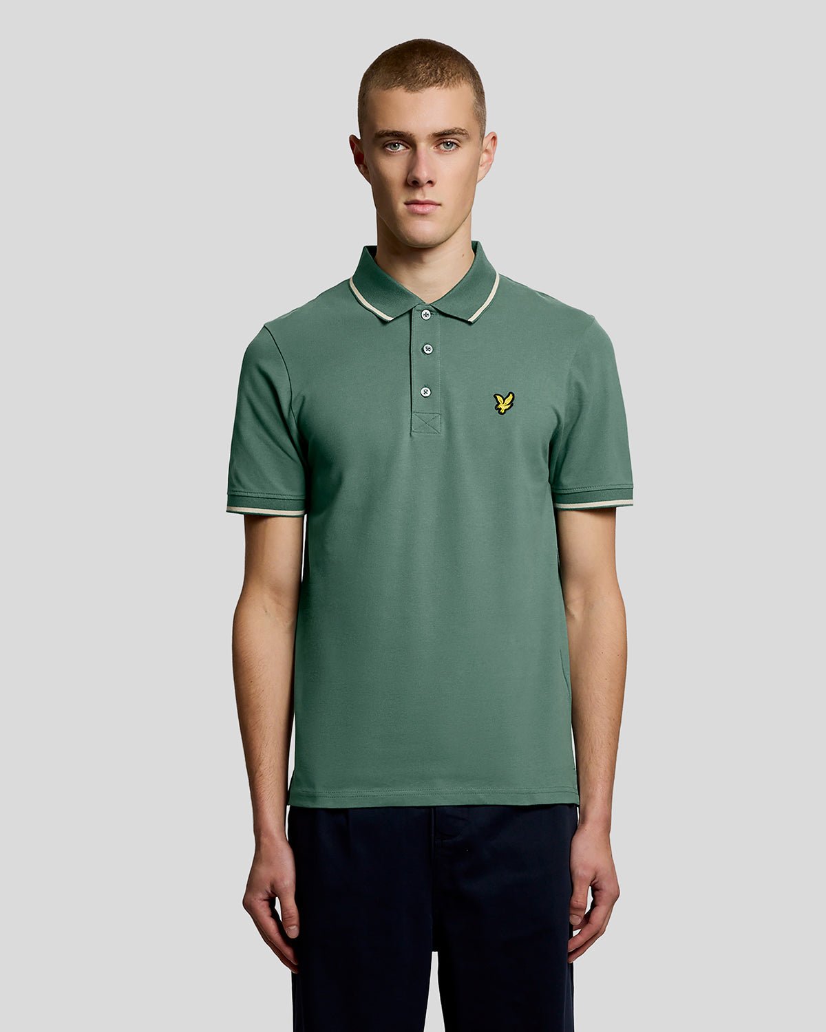 Lyle & Scott Men's  Tipped Polo Shirt in Size XS, BrandAlley