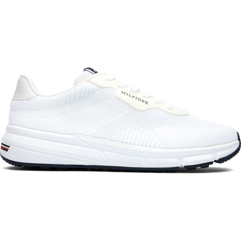 Tommy Hilfiger Men's  Lightweight Rwb Knit Trainers in Size 8, BrandAlley