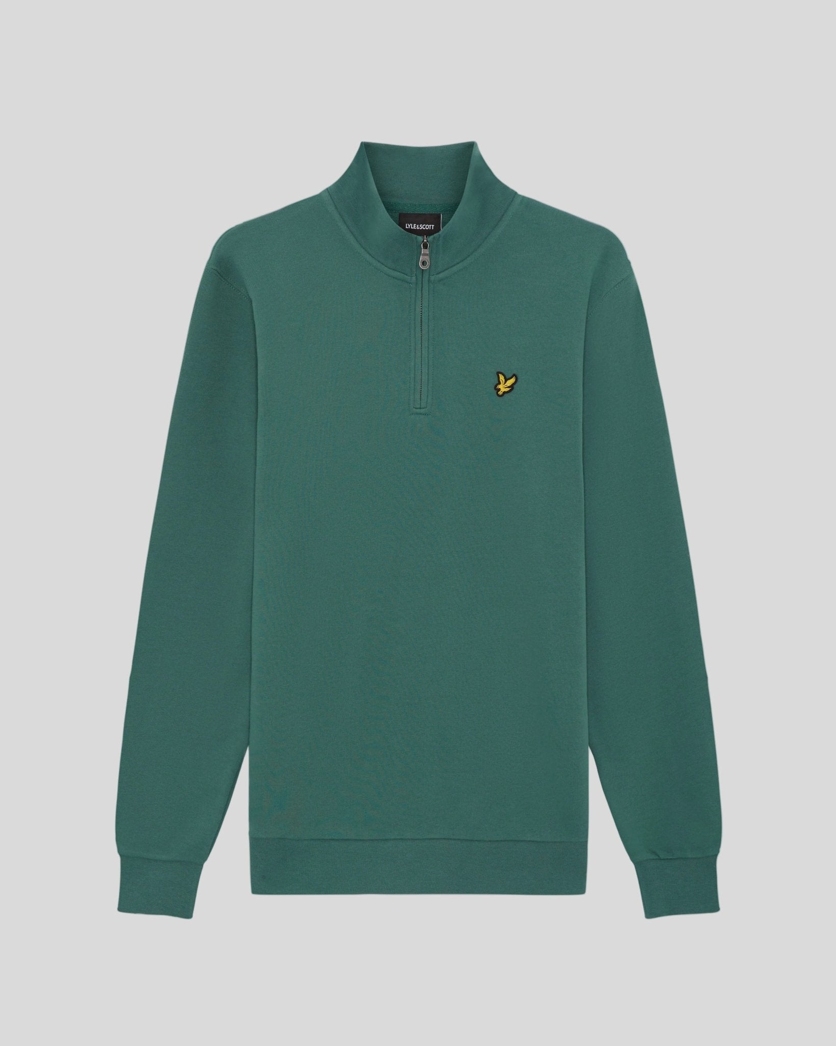 Lyle & Scott Men's  Cotton Loopback 1/4 Zip Sweatshirt in Size XS, BrandAlley