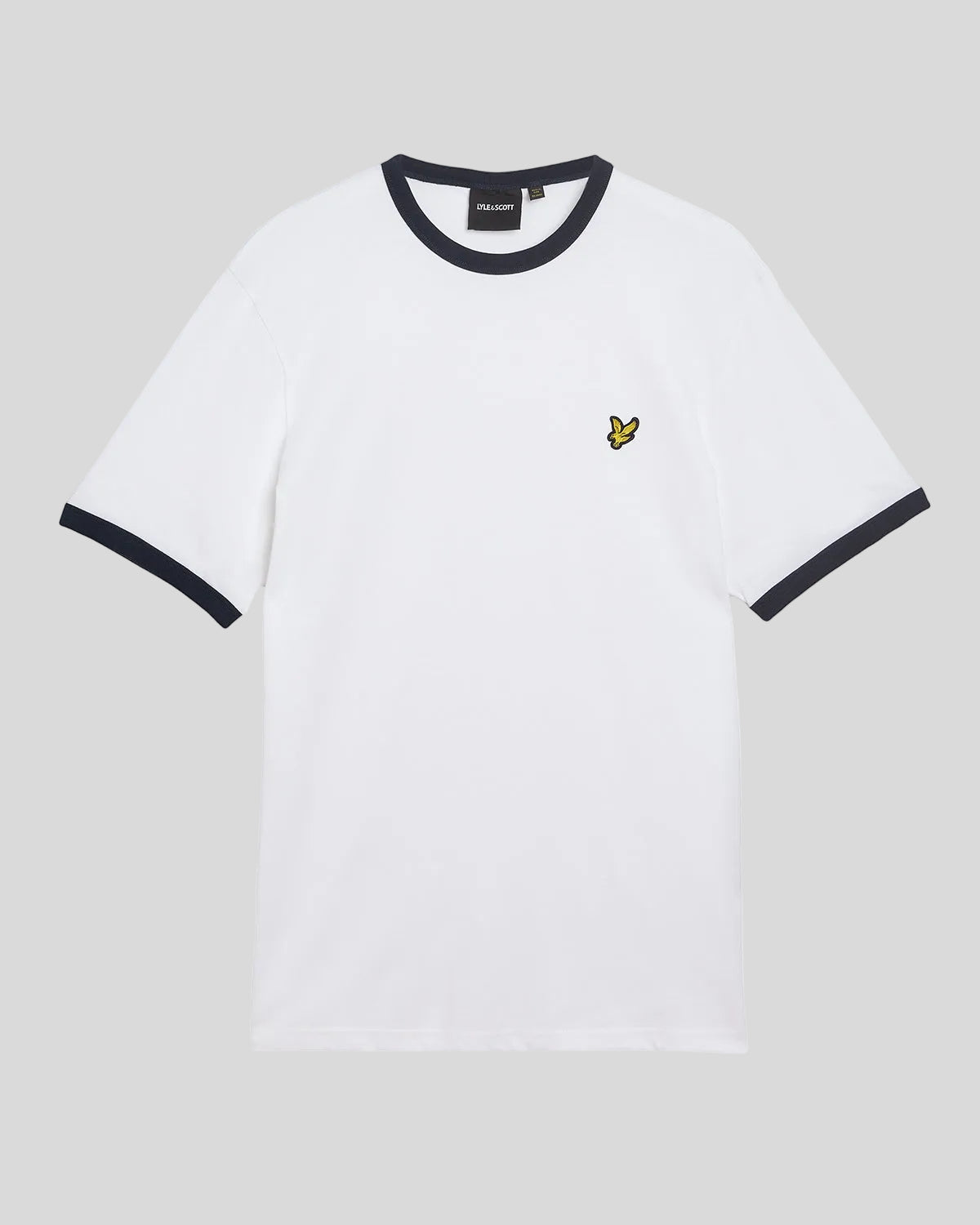Lyle & Scott Men's  Ringer Cotton Crew Neck T-Shirt in Size 4XL, BrandAlley