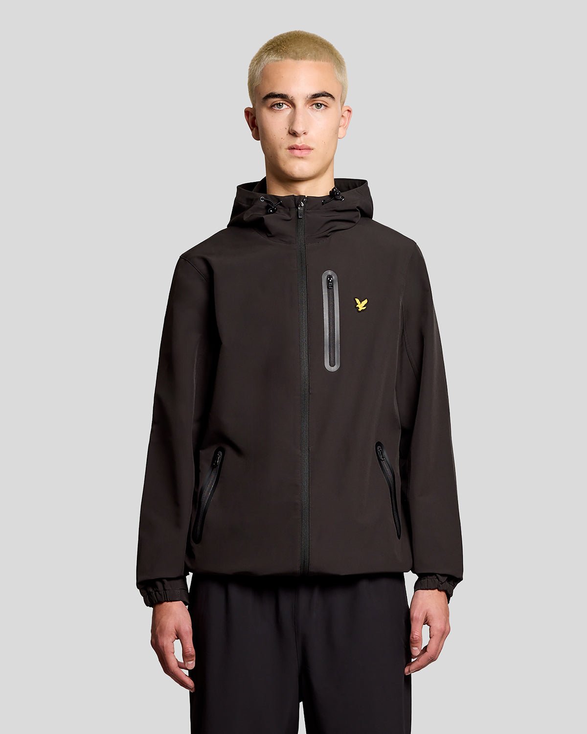 Lyle & Scott Men's  Sports Water Resistant Hooded Jacket in Size XS, BrandAlley