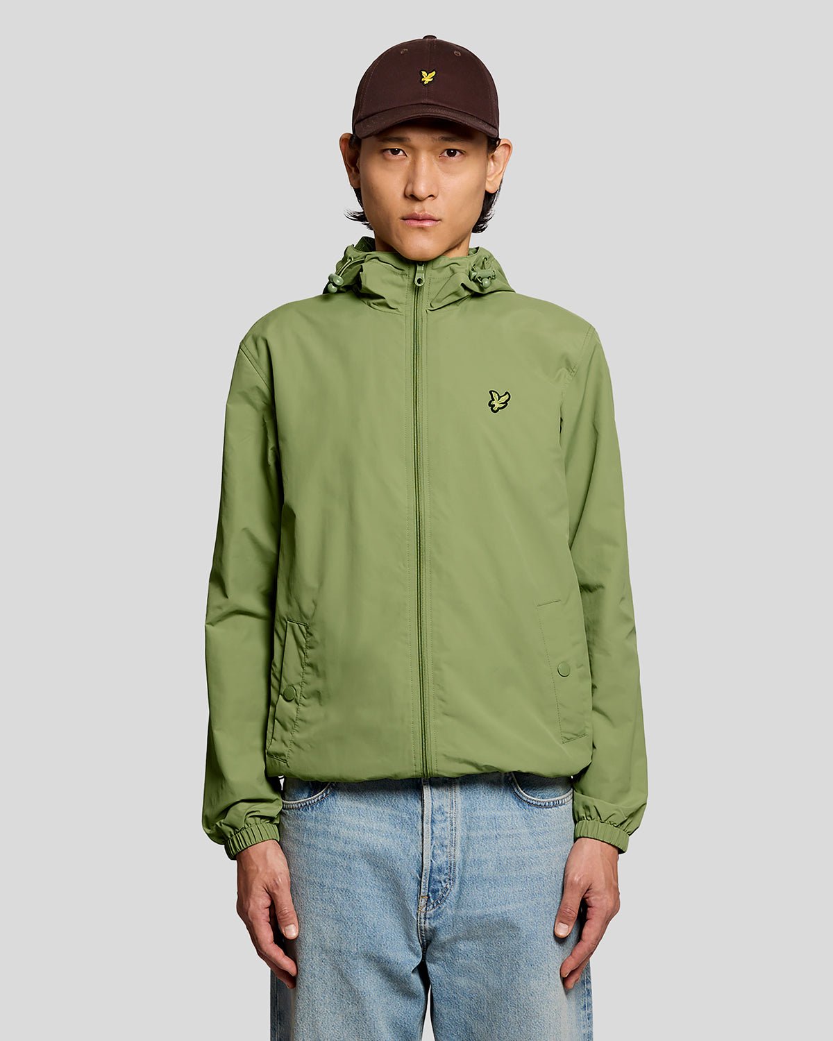 Lyle & Scott Men's  Water Resistant Hooded Jacket in Size S, BrandAlley