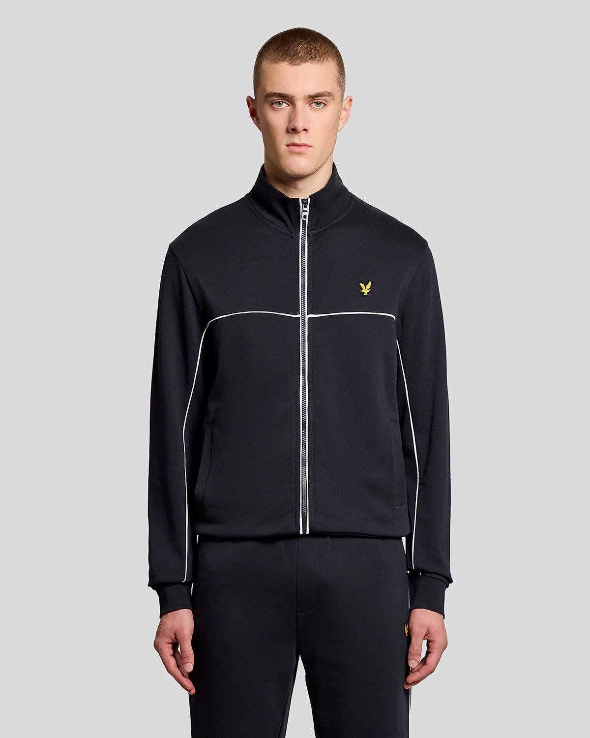 Lyle & Scott Men's  Piped Full Zip Track Top in Size XL, BrandAlley