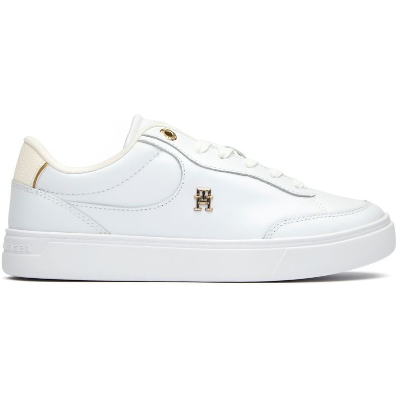 Tommy Hilfiger Women's  Essential Chic Court Trainers in Size 4, BrandAlley