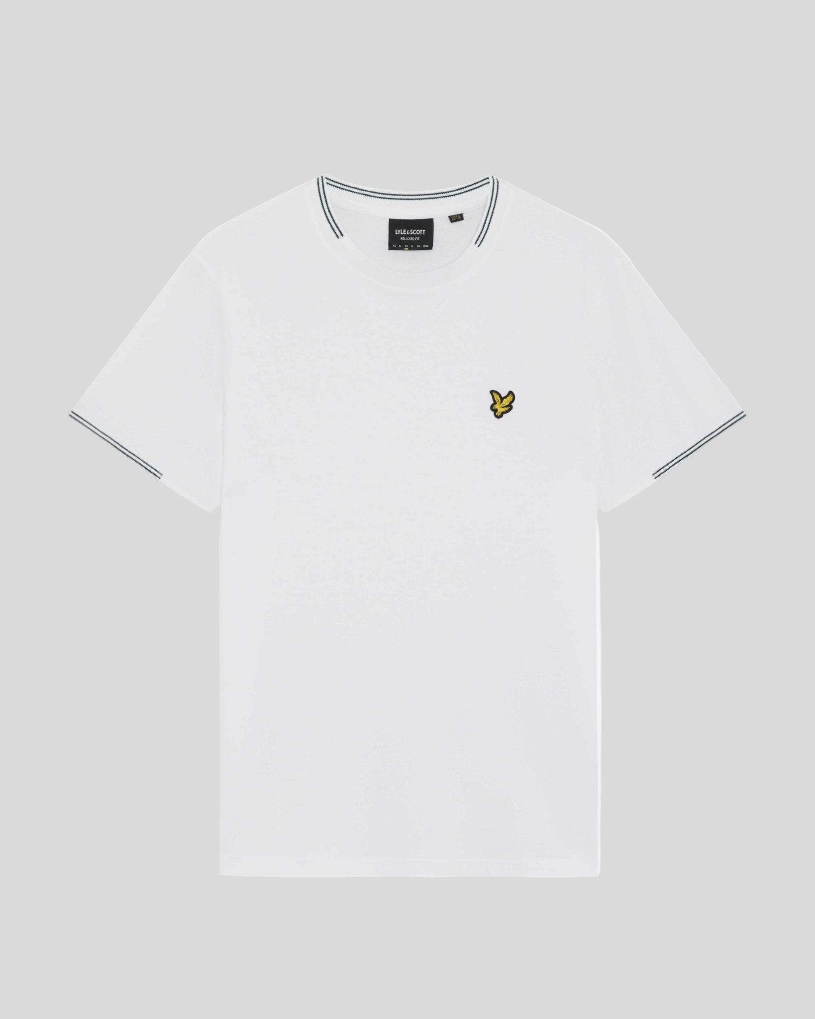 Lyle & Scott Men's  Fine Cotton Tipped T-Shirt in Size 4XL, BrandAlley