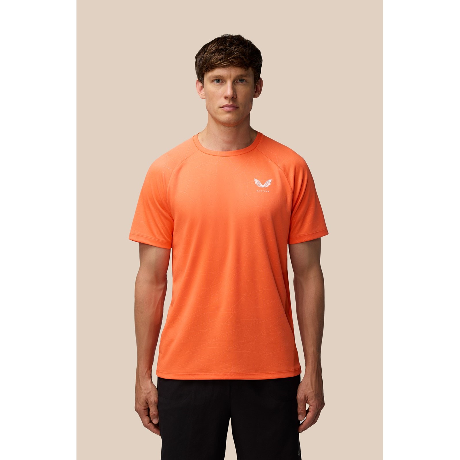 Castore Men's   Orange Adapt Training T-Shirt in Size S, BrandAlley