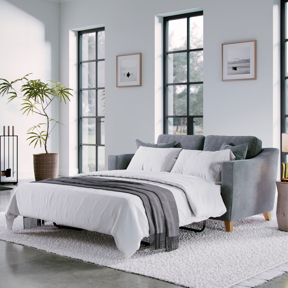 The Great Sofa Company   The Elton Sofa Bed Denim in Size Extra Medium, BrandAlley