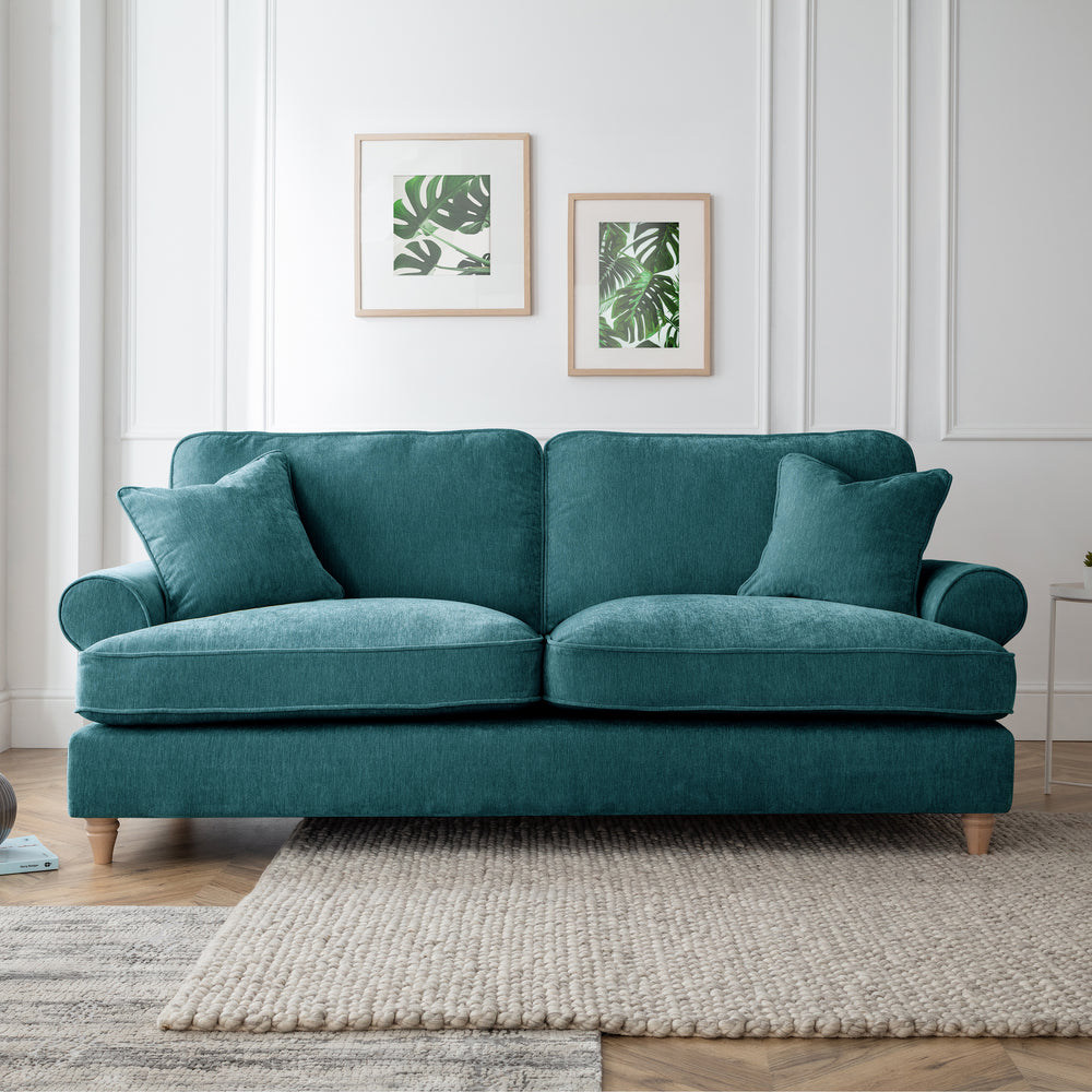 The Great Sofa Company   The Bromfield 3 Seater Sofa  Emerald in Size 3, BrandAlley