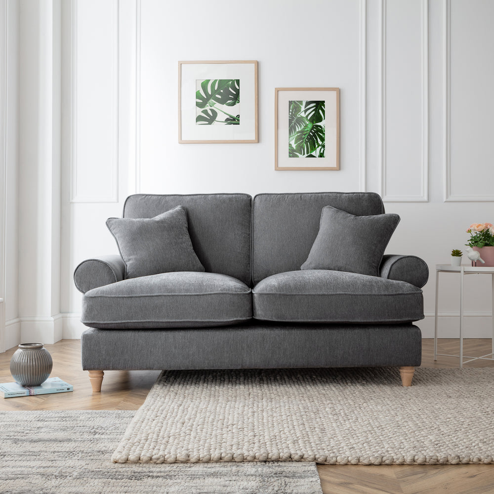 The Great Sofa Company    Charcoal The Bromfield 2 Seater Sofa in Size 2, BrandAlley