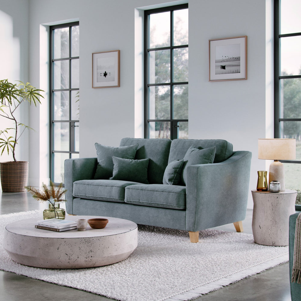 The Great Sofa Company   The Elton Small Sofa Denim in Size Small, BrandAlley