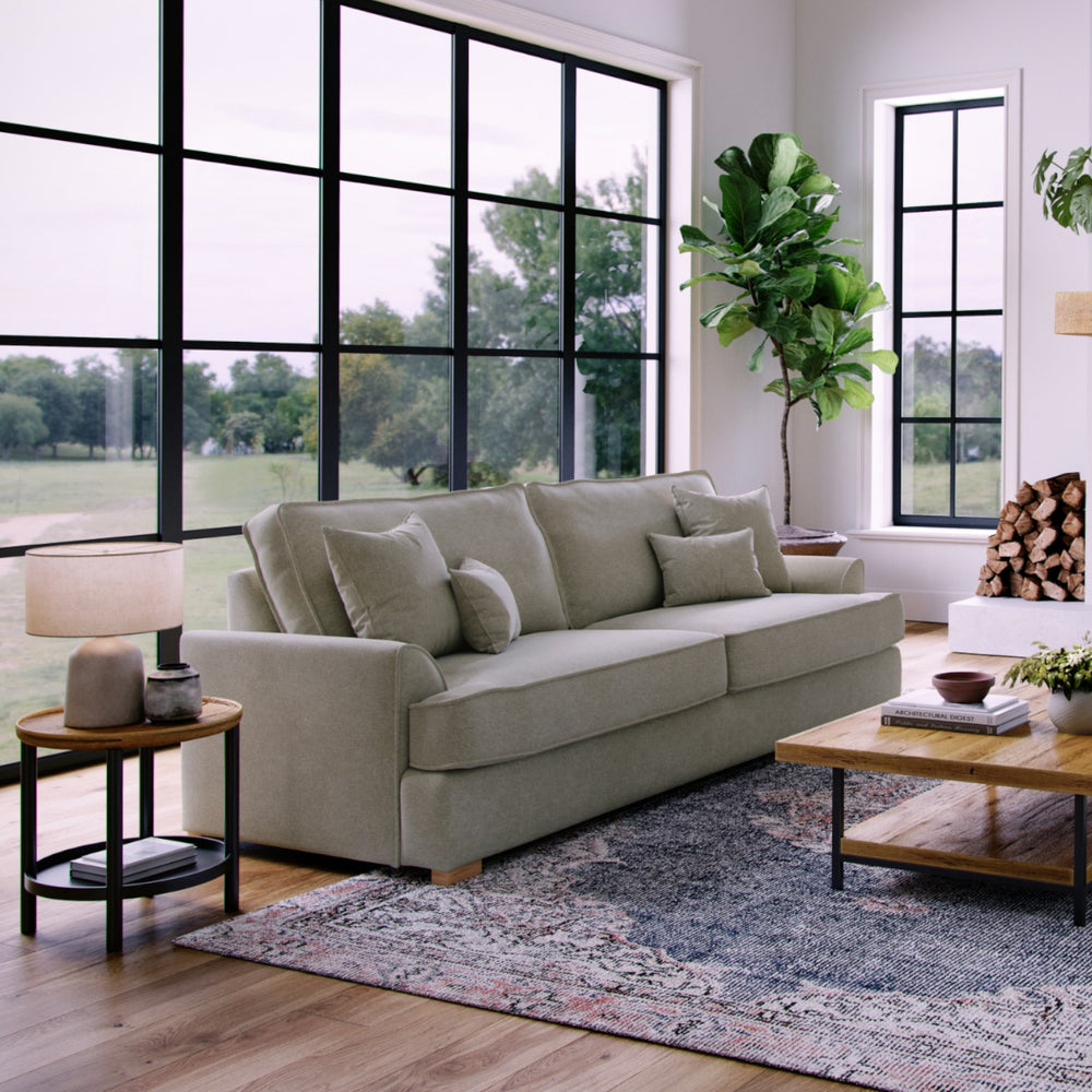 The Great Sofa Company   Harrogate Large Sofa Stone in Size Large, BrandAlley
