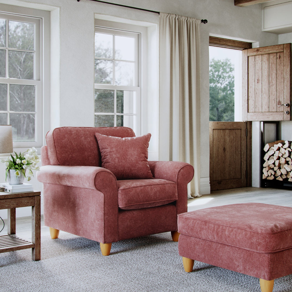 The Great Sofa Company   Abingdon Armchair Deep Terra in Size Extra Medium, BrandAlley