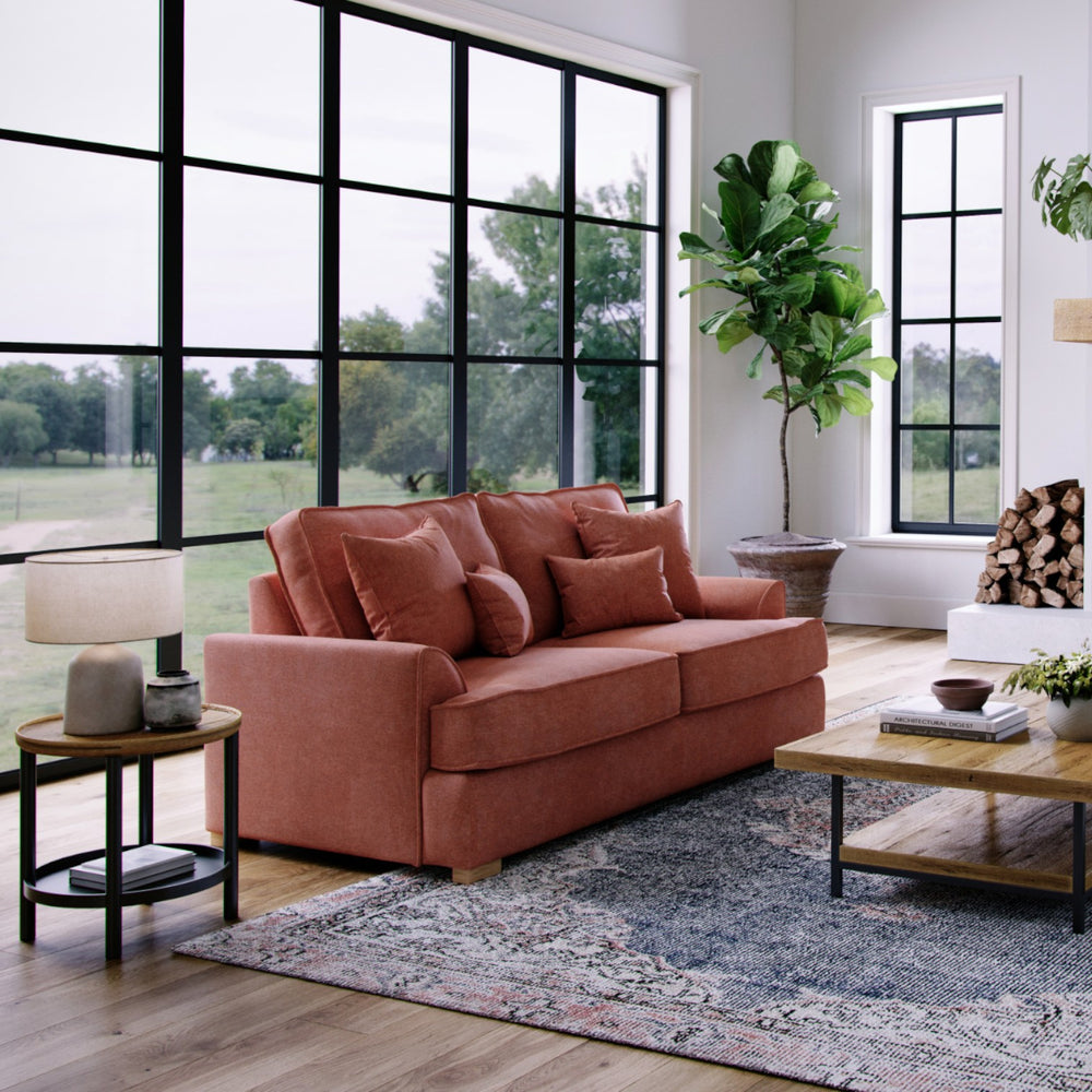 The Great Sofa Company    Red Harrogate Small Sofa Ruby in Size Small, BrandAlley