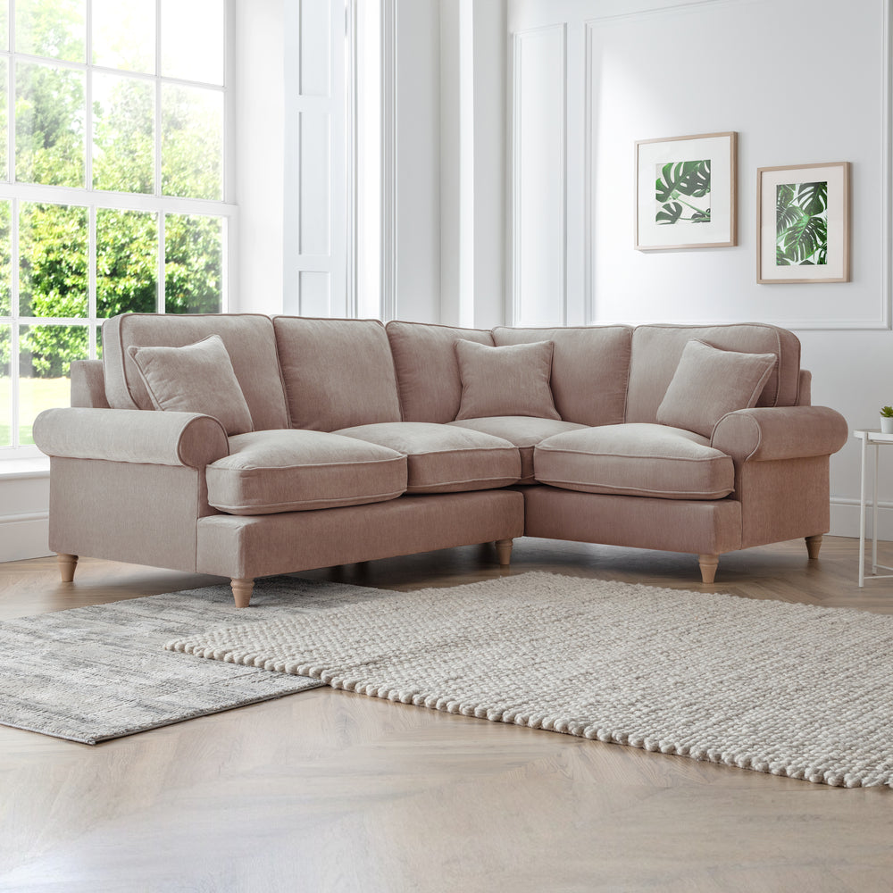The Great Sofa Company    Beige The Bromfield Right Hand Corner Sofa Putty in Size Extra Medium, BrandAlley