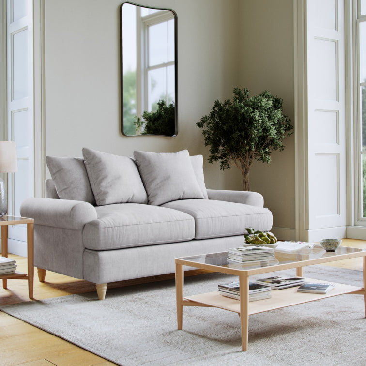 The Great Sofa Company    Silver Brentwood Medium Sofa Ashen in Size Medium, BrandAlley