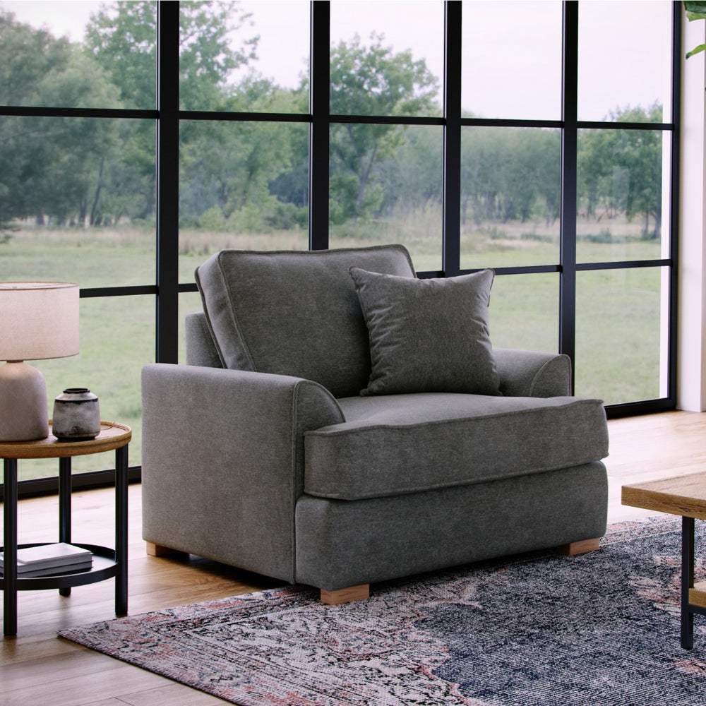 The Great Sofa Company   Harrogate Armchair Steel in Size Extra Medium, BrandAlley