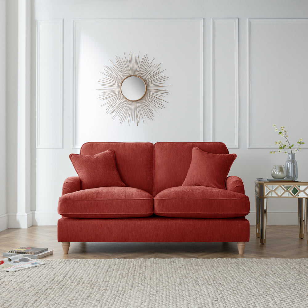 The Great Sofa Company    Red The Swift 2 Seater Sofa Apricot in Size 2, BrandAlley
