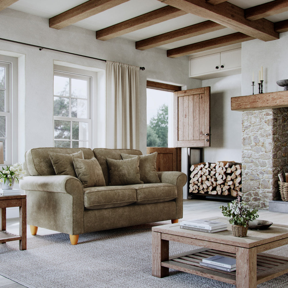 The Great Sofa Company   Abingdon Small Sofa Winter Moss in Size Small, BrandAlley